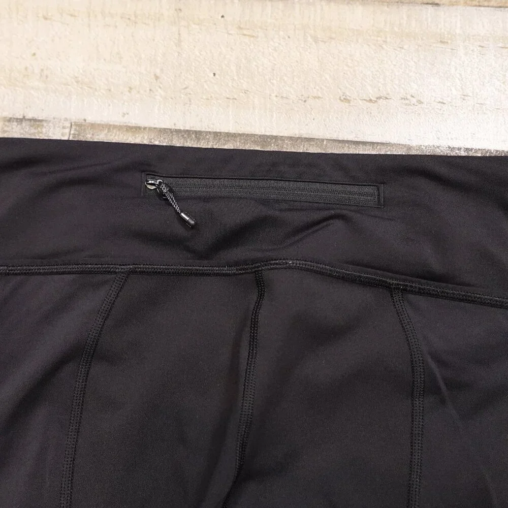 Lululemon Pace rival crop leggings women's 6 black‎